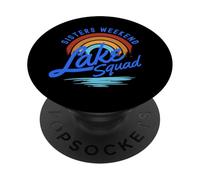 Sisters Weekend Lake Squad Girls Trip Matching PopSockets Adhesive PopGrip