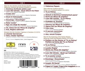 SISTINE CHAPEL CHOIR/POPE FRANCIS I - HABEMUS PAPAM [DIGIPAK] NEW CD