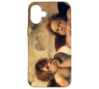 Sistine Madonna Angels by Raphael, Renaissance Fine Art Case for iPhone 16 Plus