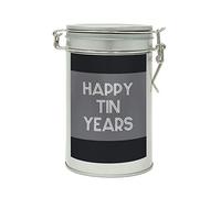 Sistir, Anniversary Coffee Gift in A Tin. Perfect for 10th, Tin Anniversary. 100% Arabica Grounds, Roasted and Packed in The UK. 150g