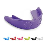 SISU 3D Mouthguard | Gum Shield for Rugby, Boxing, Hockey | Mouthguard for Adults | Gumshield for Braces | Mens Sports Protection (Purple Punch, Adult (Over 5' Tall))