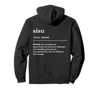 Sisu Definition Finnish Word Inner Strengh Entrepreneur Pullover Hoodie