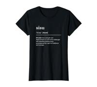 Sisu Definition Finnish Word Inner Strengh Entrepreneur Value Graphic T-Shirt
