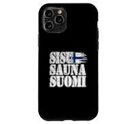 SISU SAUNA SUOMI Finnish national pride mystic north vista Case for iPhone 11 Pro