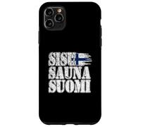 SISU SAUNA SUOMI Finnish national pride mystic north vista Case for iPhone 11 Pro Max