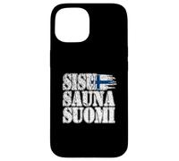SISU SAUNA SUOMI Finnish national pride mystic north vista Case for iPhone 15