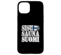 SISU SAUNA SUOMI Finnish national pride mystic north vista Case for iPhone 15 Plus