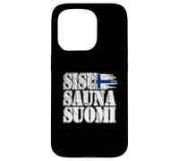 SISU SAUNA SUOMI Finnish national pride mystic north vista Case for iPhone 15 Pro