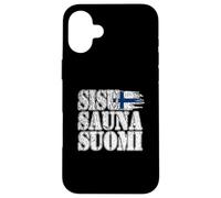 SISU SAUNA SUOMI Finnish national pride mystic north vista Case for iPhone 16 Plus