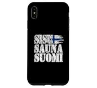 SISU SAUNA SUOMI Finnish national pride mystic north vista Case for iPhone XS Max