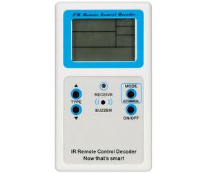 Sisyeuo TVs Infrare Remotes Control Decoders Tester for Compatibility Televisions Models Signals Analysis Remote Testing TVs Remote Compatibility