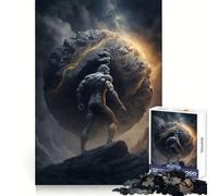 Sisyphus Endless Work 1000 Pieces Jigsaws Adults Puzzles Logic Boost Toy Bonding Time Premium Edge Premium Gift 38x26cm