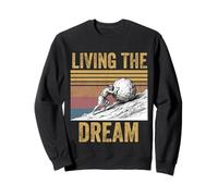 Sisyphus Living The Dream Ancient Greek Mythology Graphic Sweatshirt