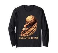 Sisyphus Living The Dream Ancient Greek Mythology Long Sleeve T-Shirt