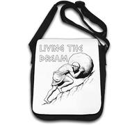 Sisyphus Living The Dream Shoulder Bag White