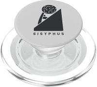 Sisyphus, minimalist design of an ancient Greek myth PopSockets PopGrip for MagSafe