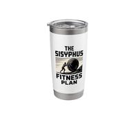 Sisyphus Philosophy Design for a Philosophy Student Stainless Steel Insulated Tumbler