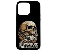 Sisyphus The Absurd Vintage Philosophical Skull Case for iPhone 15 Pro Max