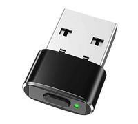 Sisyphy Mouse Jiggler USB A - Undetectable Mouse Mover with On/Off Switch, Multi-Track Modes, Driver Free Plug and Play