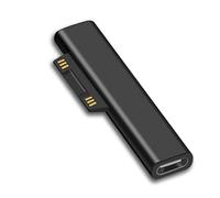 Sisyphy Surface Connect to USB C Connector (1 Pack, Connector Only), Compatible with Microsoft Surface Pro 7/6/5/4/3GB 1/2 Laptop 4/3/2/1, Works with USB C Power Supply 45W 15V/3A