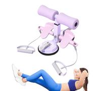 Sit Bar, Go on Bar Foot Holder | Situp Bar with 2 Suction Cup | Portable Adjustable Height Tools Tool with Pull Rope for AB -Training, Exercise, Muscle Training