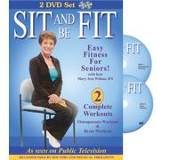 Sit & Be Fit: Osteoporosis & Brain Workouts [DVD] [Region 1] [US Import] [NTSC]