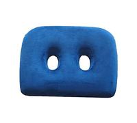 Sit Bone Relief Cushion with Two Holes - Memory Foam Seat Pillow for Butt, Lower Back, Hamstrings, Hips, Ischial Tuberosity - Ideal Support for Comfortable Sitting, Office Chair, Car, Wheelchair