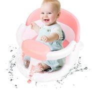 Sit Down Bath Seat for Baby, Baby Bath Seat - Bath with Suction Cups - Removable Shower Chair with Non-Slip Pad for Children Aged 6 to 24 Months