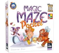 Sit Down | Magic Maze Pocket | Board Game | Ages 8+ | 2-8 Players | 15 Minutes Playing Time, Illustrated Box
