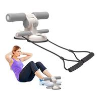 Sit down Pavimento - Abdominal Training Equipment, 3 Adjustable Levels | Double Suction Cup and Elastic Rope AIDS Tusée for Abdominal Training, Abdominal Training