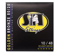 SIT Extra Light 10-48 Golden Bronze 80/20 Acoustic Guitar Set