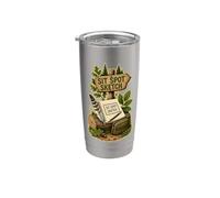 SIT SPOT Sketch Nature Observation Woods Notebook Stainless Steel Insulated Tumbler