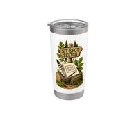 SIT SPOT Sketch Nature Observation Woods Notebook Stainless Steel Insulated Tumbler