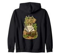 SIT SPOT SKETCH Nature Observation Woods Notebook Zip Hoodie