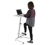 Sit Stand Laptop Desk Stand Workstation Portable Adjustable Height Ergonomic UK