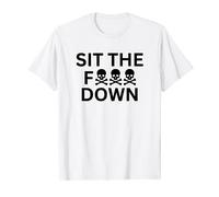 Sit The F Down Baseball T-Shirt
