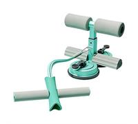 Sit-Up Assistant with Dual Suction Cups & Handle - 3-Level Height Adjustable Core Trainer for Home Workouts, Double-Layer NBR Foam Padding, Compact Abdominal Exercise Equipment for Men & Women
