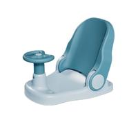Sit Up Baby Bath Seat, Baby Shower Seat - Baby Shower Seat Similar to a Shower Chair with Adjustable Backrest, Bath Seat with Suction Cup, Stool