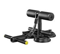 Sit Up Bar - 11.5x3cm Ab Workout Stand | Portable Suction Fitness Trainer Floor Equipment, Adjustable Resistance Bands for Women Men Beginners Athletes Gymnasts Students Travelers Exercisers