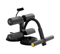 Sit Up Bar - Portable Sit Up Assist Device with Phone Holder | Basic Strength Training Equipment | Thigh Boards Square Hardwood Floor