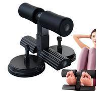 Sit Up Bar - Suction Cup Adjustable Fitness Equipment, Portable Ab Trainer With Non-Slip Handles, Stable Push-Up Device For Core, Leg, And Waist Training | Compact Workout Tool For Home, Gym