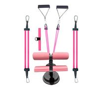 Sit Up Foot Holder, Core Trainer, 9.06 x 7.87 Inches Size Adjustable Suction Cup Abs, Exercise Assistance Equipment for Situps Youth, , Girls, Boys, Home, Gym and Workouts