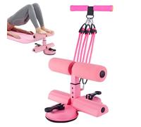 Sit Up Footrest - Suction Cup Training Bar for Abs, Adjustable Core Training Device for Floor Exercises, Portable Sit Up Assistant for Teens, Teenagers, Girls, Women and Hei