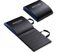 RAVIAN Sit Up Pad Fitness Mat Waist Abdominal and Core Trainer for Full Range of Motion ab Exercise, Perfect for Relief from Back pain, Yoga, gym & Home workout for Men and Women