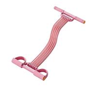 Sit Up Pull Rope - 21.6 inch Resistance Training Band | Latex Pedal Exercise Rope - 10 Tube Tension Fitness Equipment for Core Waist Arms & Legs, Ideal for Home Workouts Pilates and Stretching