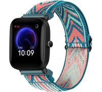 SITAFU Watch Straps Compatible for Amazfit GTR Mini, 20 mm Elastic Nylon Sports Compatible for Amazfit GTS, GTS 4 Mini, GTS 4, GTS 2 Mini/Samsung Galaxy Watch 42 mm Replacement Strap, Green arrow