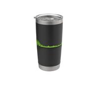 Sitar Lake Shadow Love Reflection Silhouette Hindustani Stainless Steel Insulated Tumbler