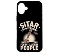 Sitar The Instrument For Intelligent People Music Case for iPhone 16 Plus