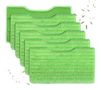 sitarcmin 6 Pads Refill for Shark VacMop 2-in-1 Cordless Hard Floor Vacuum Spray Mop, Reusable Replacement Vacmop Pads for Shark VM200UK, VM200UKPL, VM200UKGN