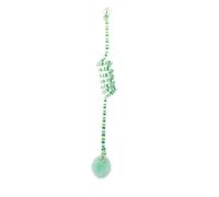 SITBXO Interactive Hanging Cat Toy for Kitten Play - Wand Teaser with Bell Fun Activity Accessory Cat's toy(Green)